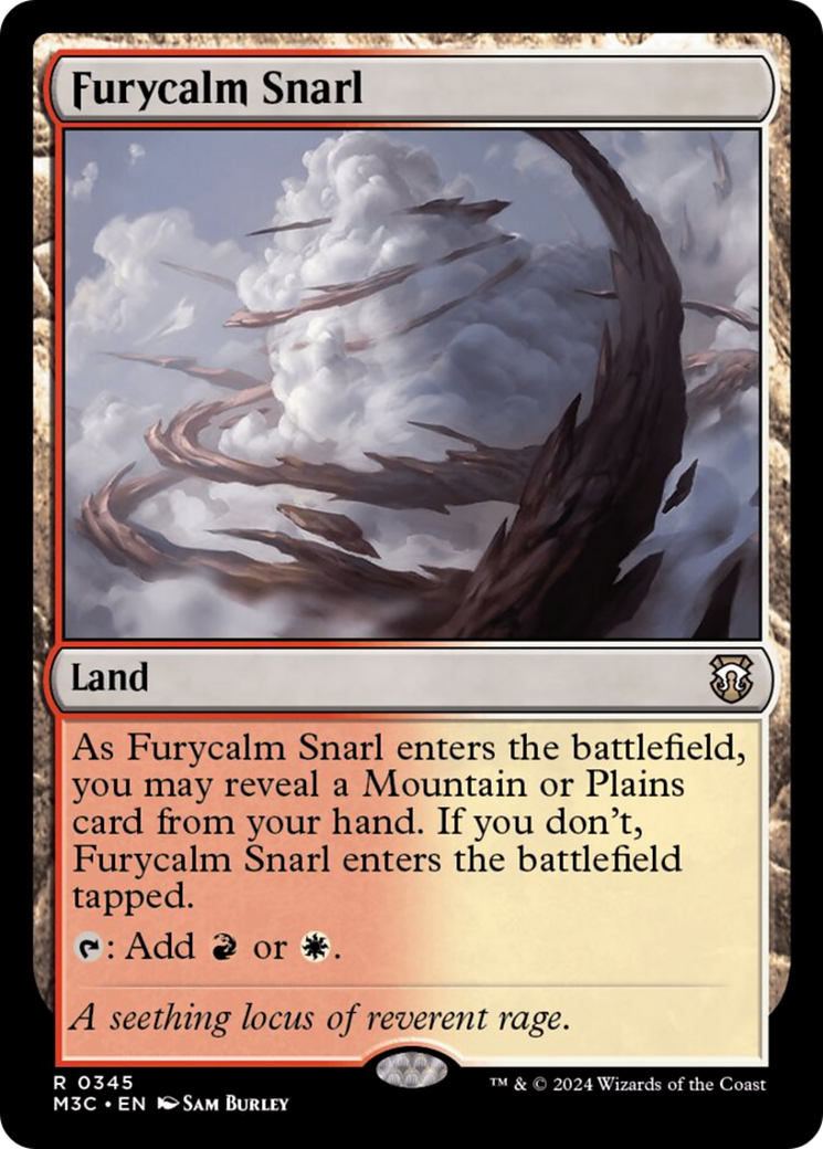 Furycalm Snarl (Ripple Foil) [Modern Horizons 3 Commander] | Gamers Paradise