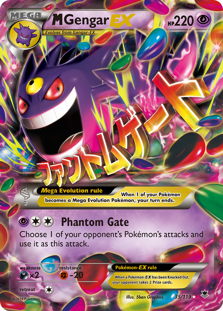 M Gengar EX (35/119) [XY: Phantom Forces] | Gamers Paradise