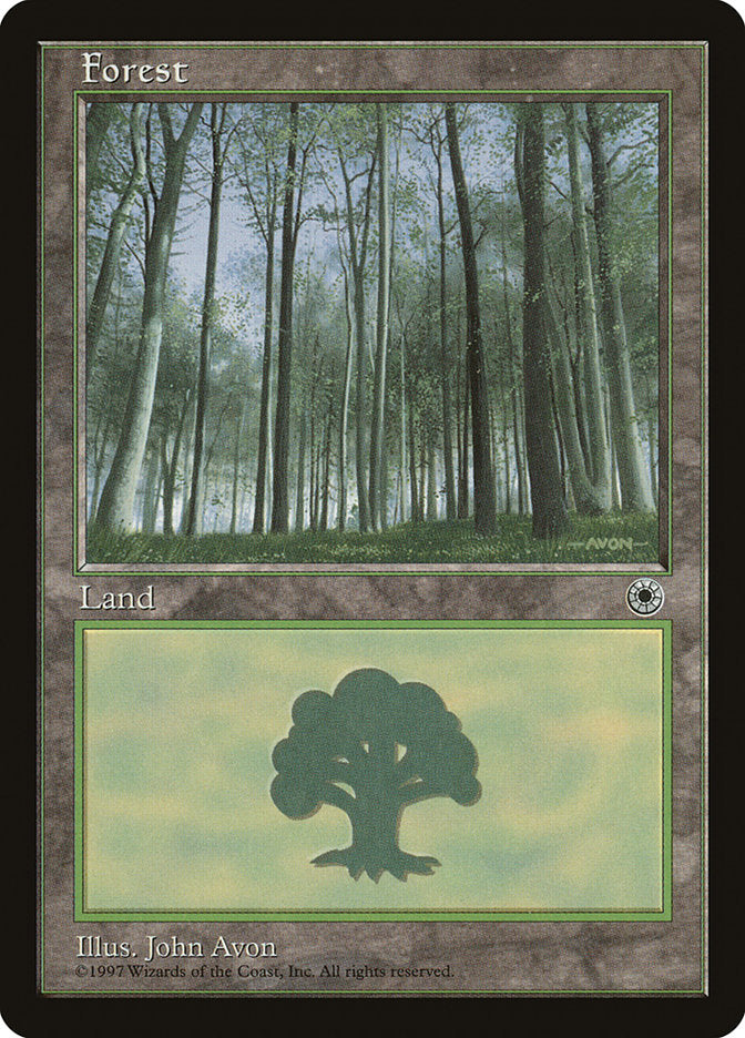 Forest (Green Signature with White Bark Trees) [Portal] | Gamers Paradise