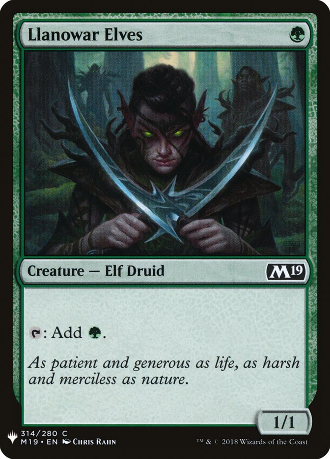 Llanowar Elves [Mystery Booster] | Gamers Paradise