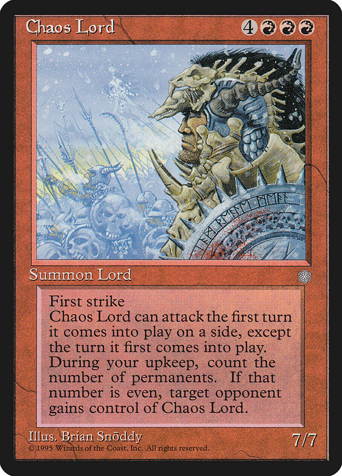 Chaos Lord [Ice Age] | Gamers Paradise