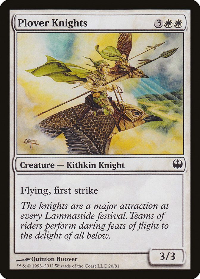 Plover Knights [Duel Decks: Knights vs. Dragons] | Gamers Paradise