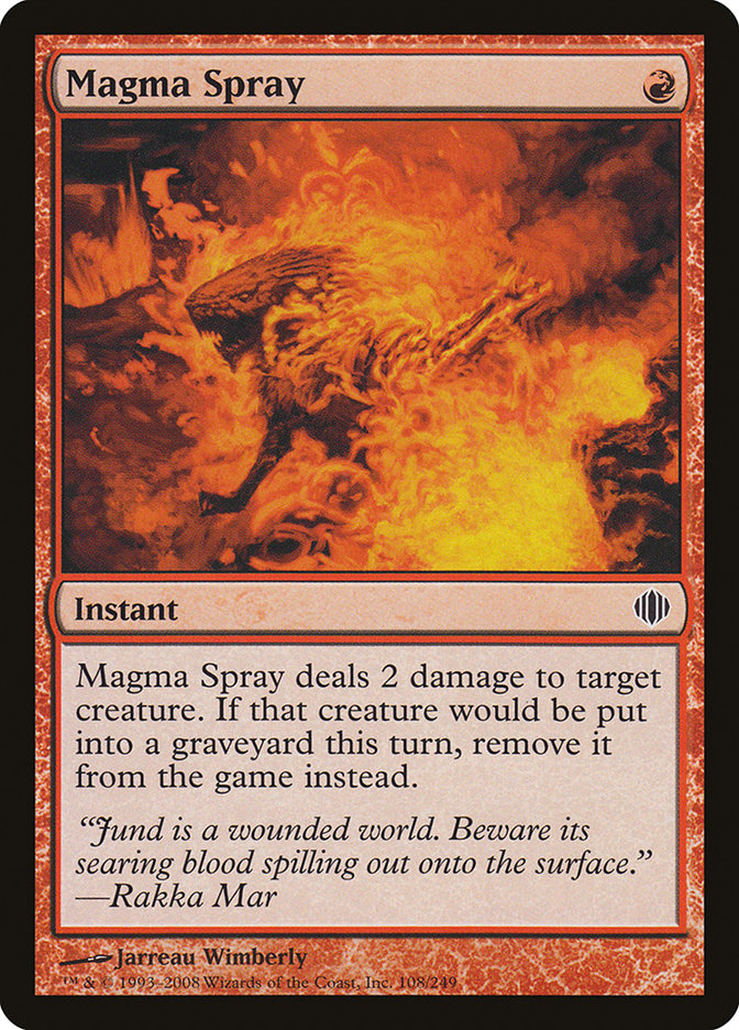 Magma Spray [Shards of Alara] | Gamers Paradise