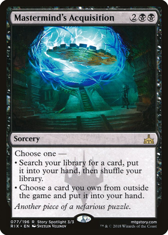 Mastermind's Acquisition [Rivals of Ixalan] | Gamers Paradise