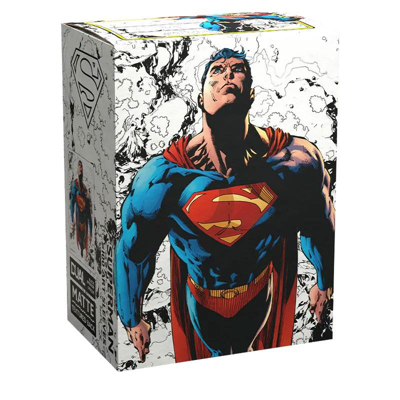 Dragon Shield: Standard 100ct Art Sleeves - Superman Core Full Art (Dual Matte) | Gamers Paradise