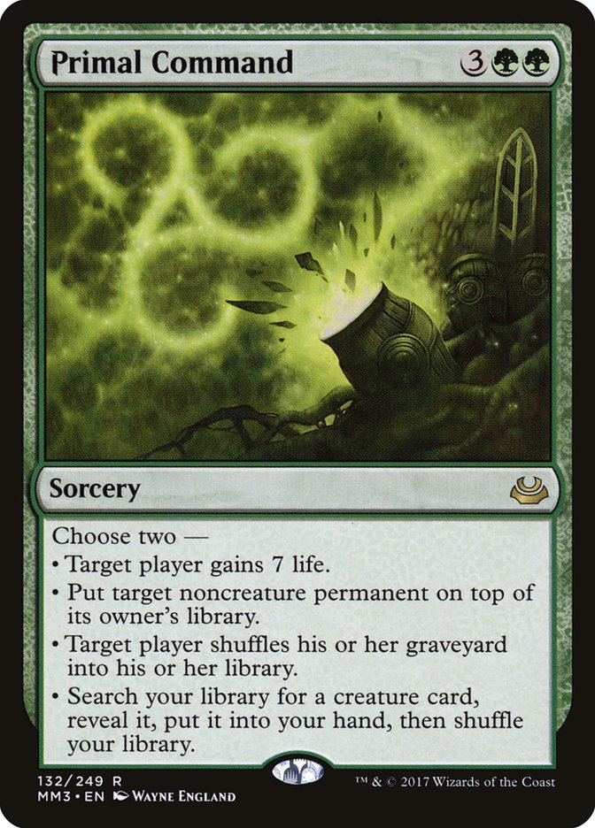 Primal Command [Modern Masters 2017] | Gamers Paradise