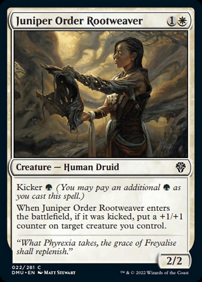 Juniper Order Rootweaver [Dominaria United] | Gamers Paradise
