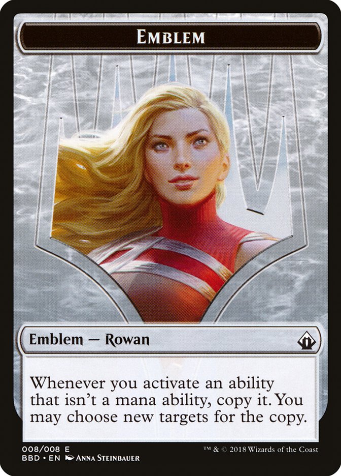 Rowan Kenrith Emblem [Battlebond Tokens] | Gamers Paradise