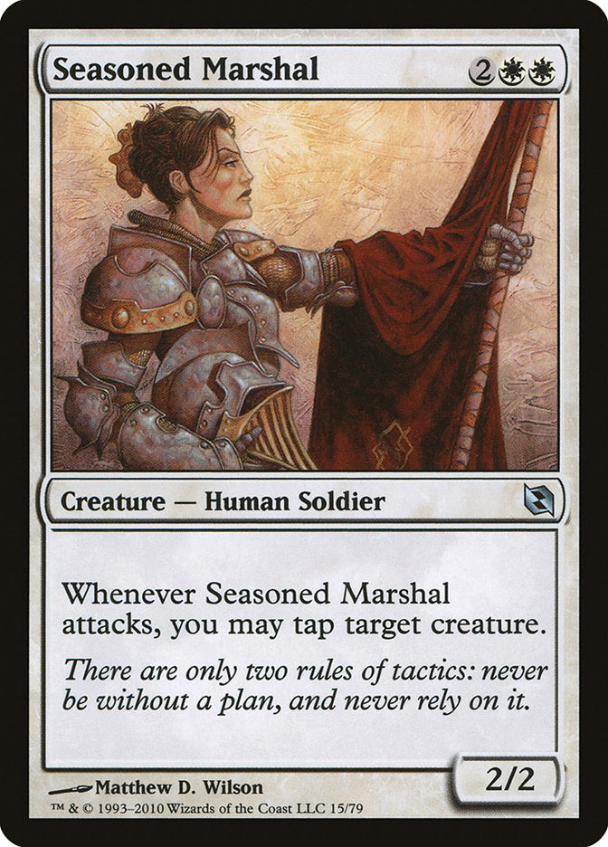 Seasoned Marshal [Duel Decks: Elspeth vs. Tezzeret] | Gamers Paradise