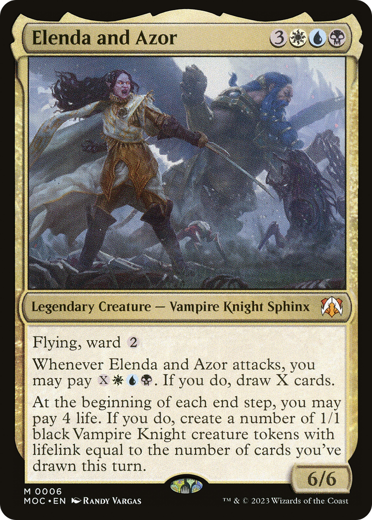 Elenda and Azor [March of the Machine Commander] | Gamers Paradise