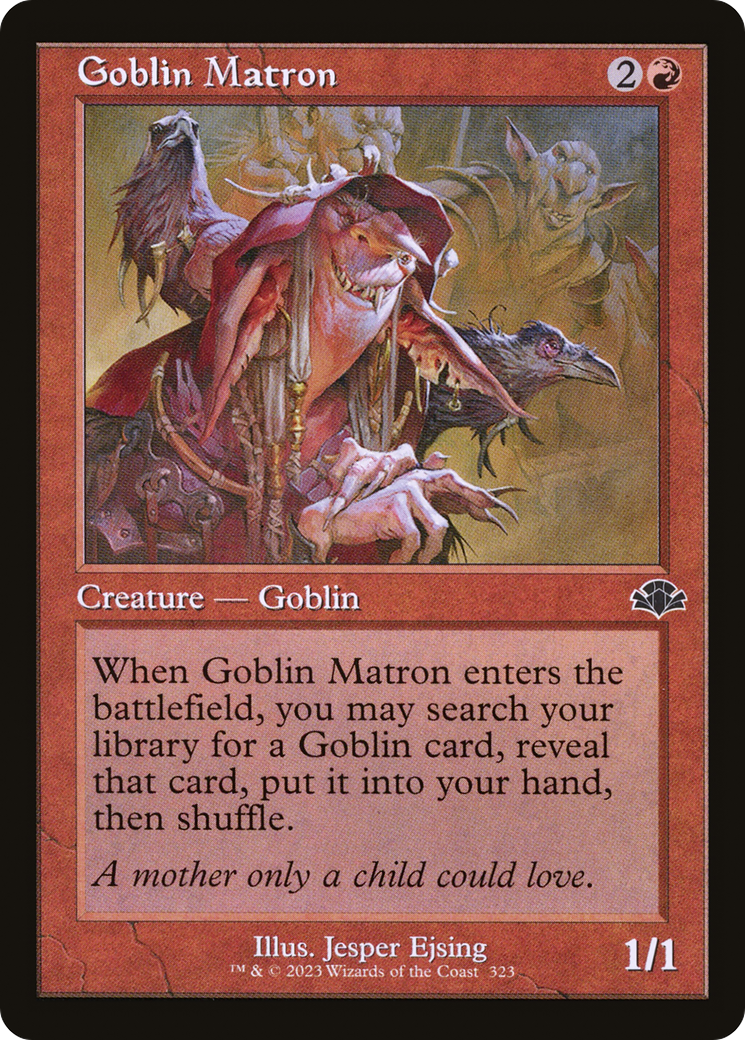 Goblin Matron (Retro) [Dominaria Remastered] | Gamers Paradise