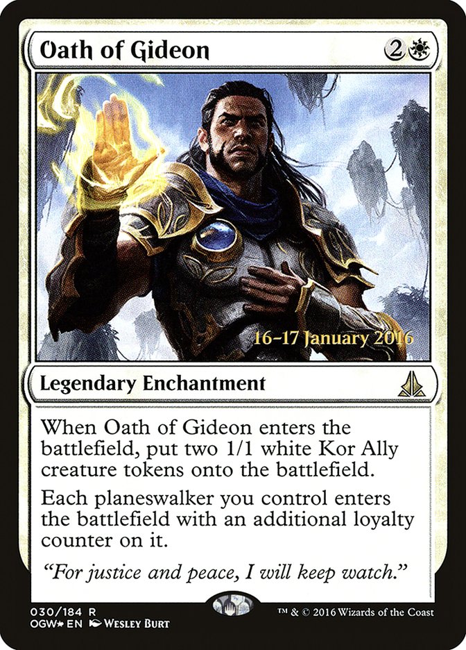 Oath of Gideon [Oath of the Gatewatch Prerelease Promos] | Gamers Paradise