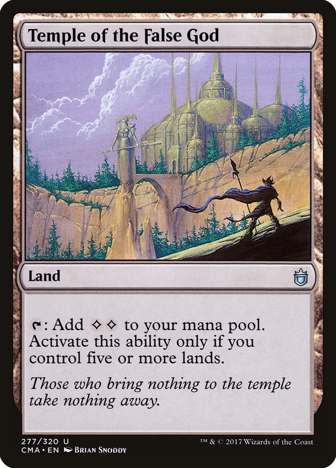 Temple of the False God [Commander Anthology] | Gamers Paradise