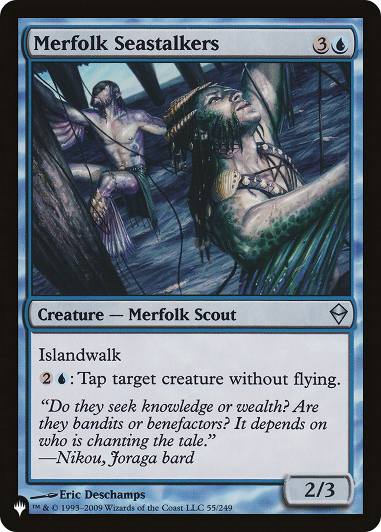 Merfolk Seastalkers [The List Reprints] | Gamers Paradise