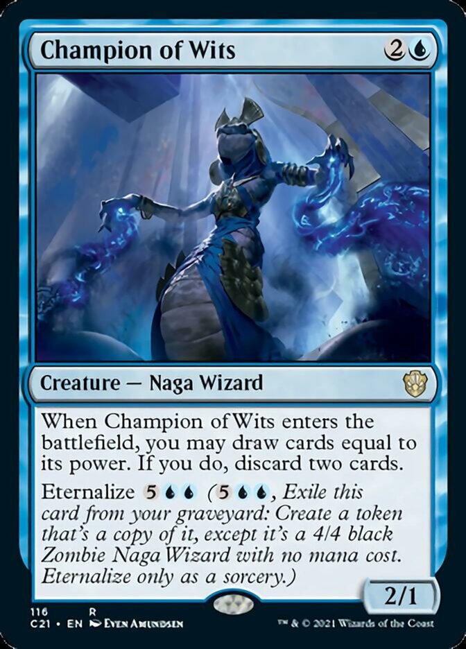 Champion of Wits [Commander 2021] | Gamers Paradise