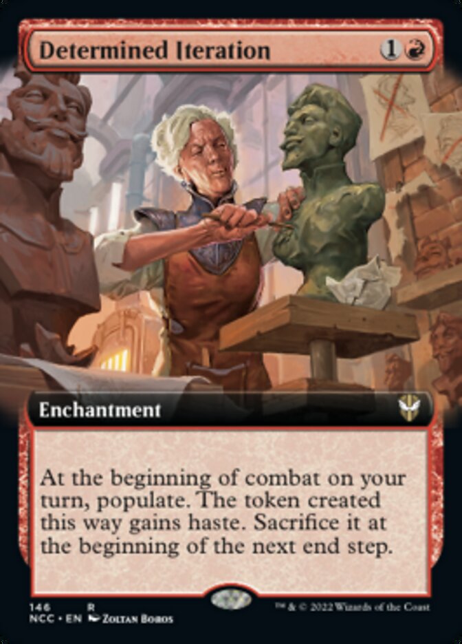 Determined Iteration (Extended Art) [Streets of New Capenna Commander] | Gamers Paradise