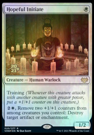 Hopeful Initiate [Innistrad: Crimson Vow Prerelease Promos] | Gamers Paradise