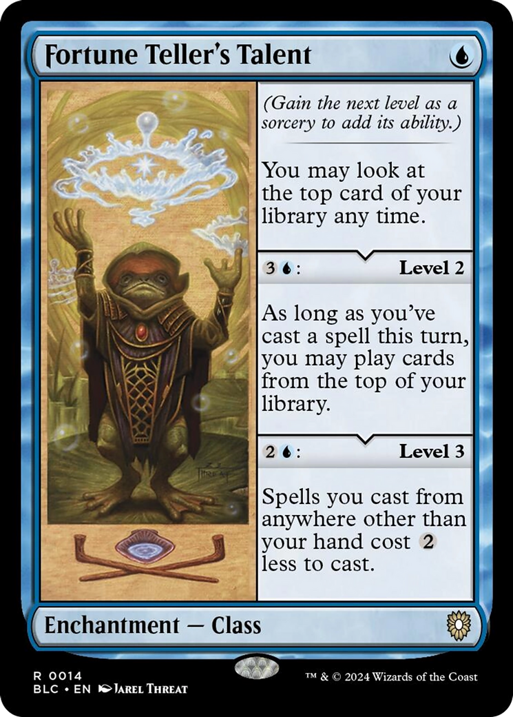 Fortune Teller's Talent [Bloomburrow Commander] | Gamers Paradise