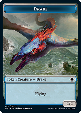 Soldier // Drake Double-Sided Token [Game Night: Free-for-All Tokens] | Gamers Paradise