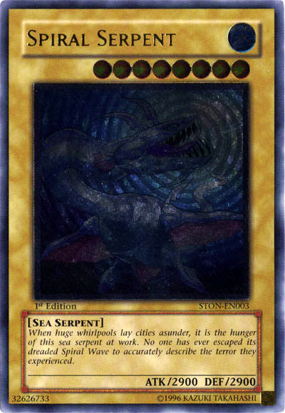 Spiral Serpent [STON-EN003] Ultimate Rare | Gamers Paradise