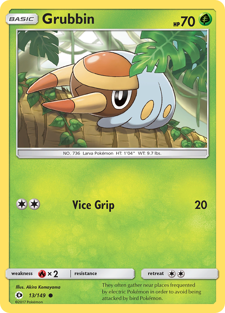 Grubbin (13/149) [Sun & Moon: Base Set] | Gamers Paradise