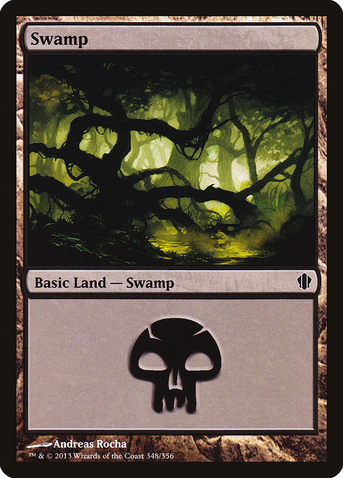 Swamp (348) [Commander 2013] | Gamers Paradise
