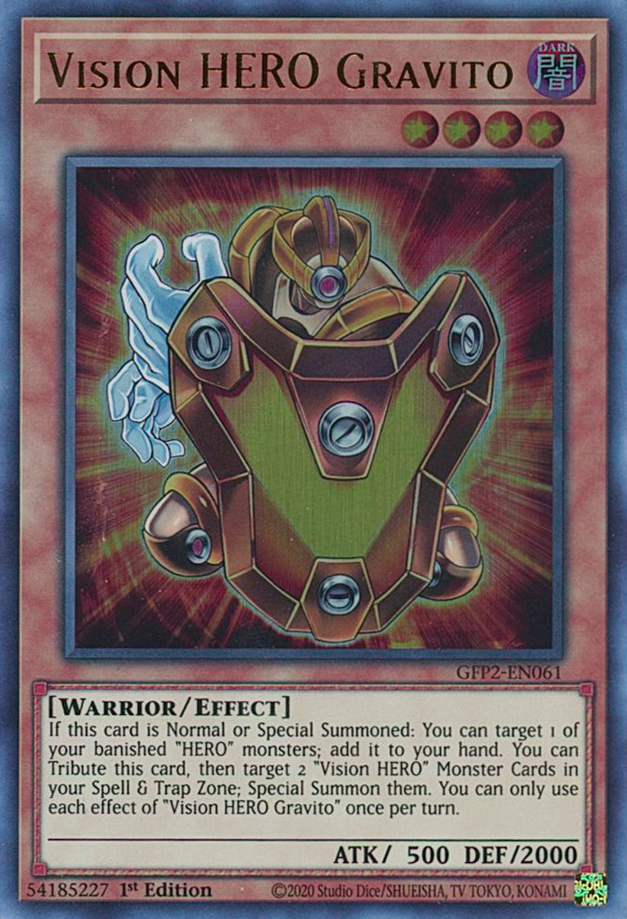 Vision HERO Gravito [GFP2-EN061] Ultra Rare | Gamers Paradise