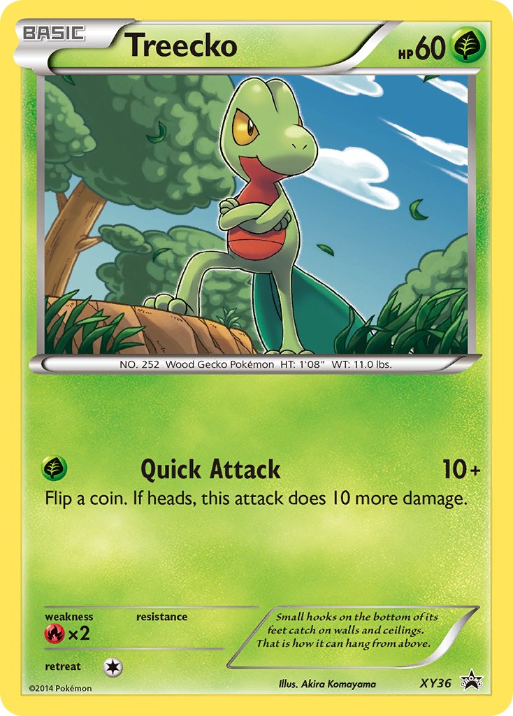 Treecko (XY36) [XY: Black Star Promos] | Gamers Paradise