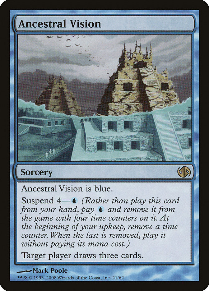 Ancestral Vision [Duel Decks: Jace vs. Chandra] | Gamers Paradise