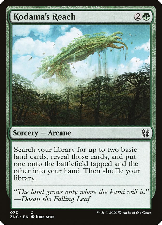 Kodama's Reach [Zendikar Rising Commander] | Gamers Paradise