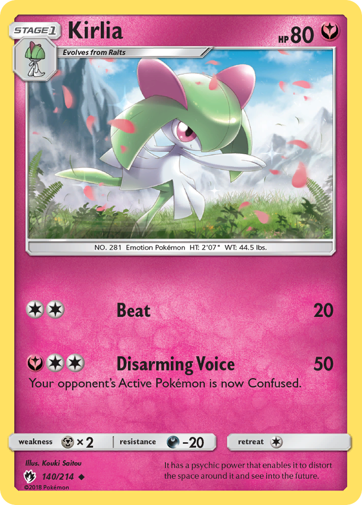 Kirlia (140/214) [Sun & Moon: Lost Thunder] | Gamers Paradise