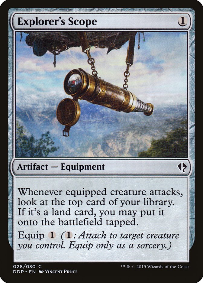 Explorer's Scope [Duel Decks: Zendikar vs. Eldrazi] | Gamers Paradise