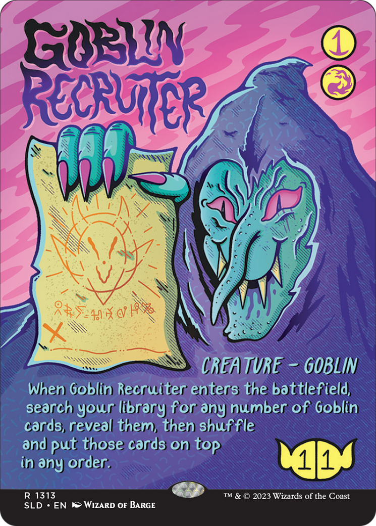 Goblin Recruiter (Rainbow Foil) [Secret Lair Drop Series] | Gamers Paradise