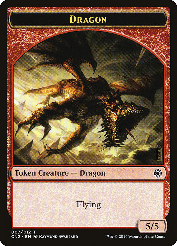 Dragon Token [Conspiracy: Take the Crown Tokens] | Gamers Paradise