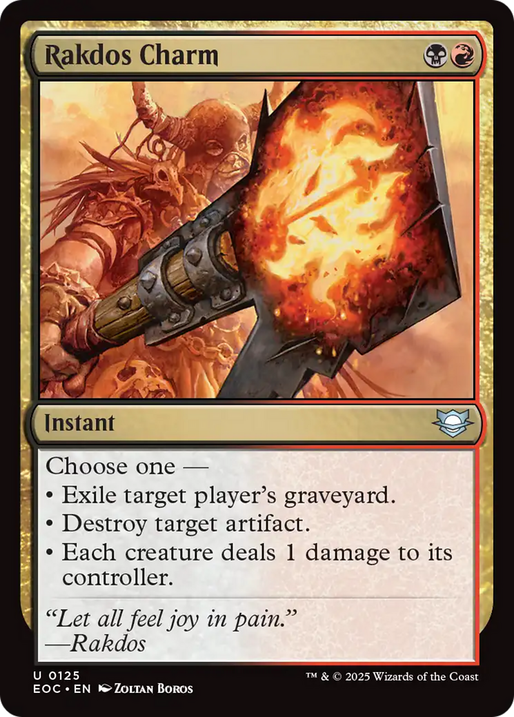 Rakdos Charm [Edge of Eternities Commander] | Gamers Paradise