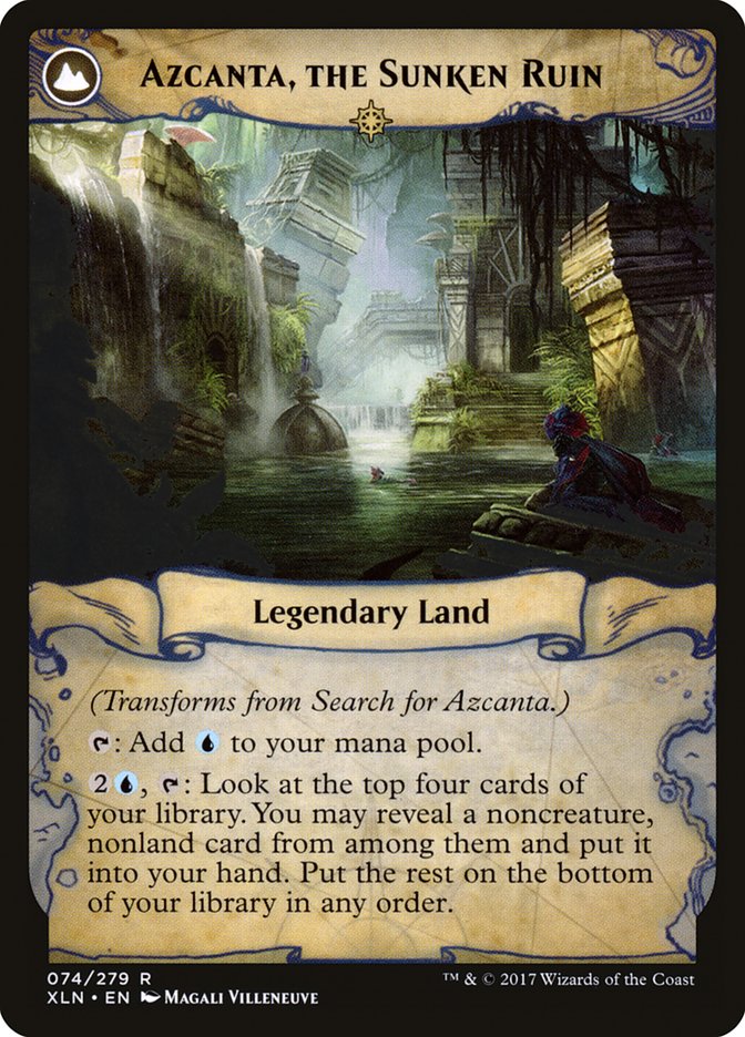 Search for Azcanta // Azcanta, the Sunken Ruin [Ixalan] | Gamers Paradise