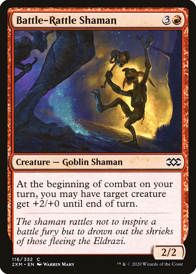 Battle-Rattle Shaman [Double Masters] | Gamers Paradise