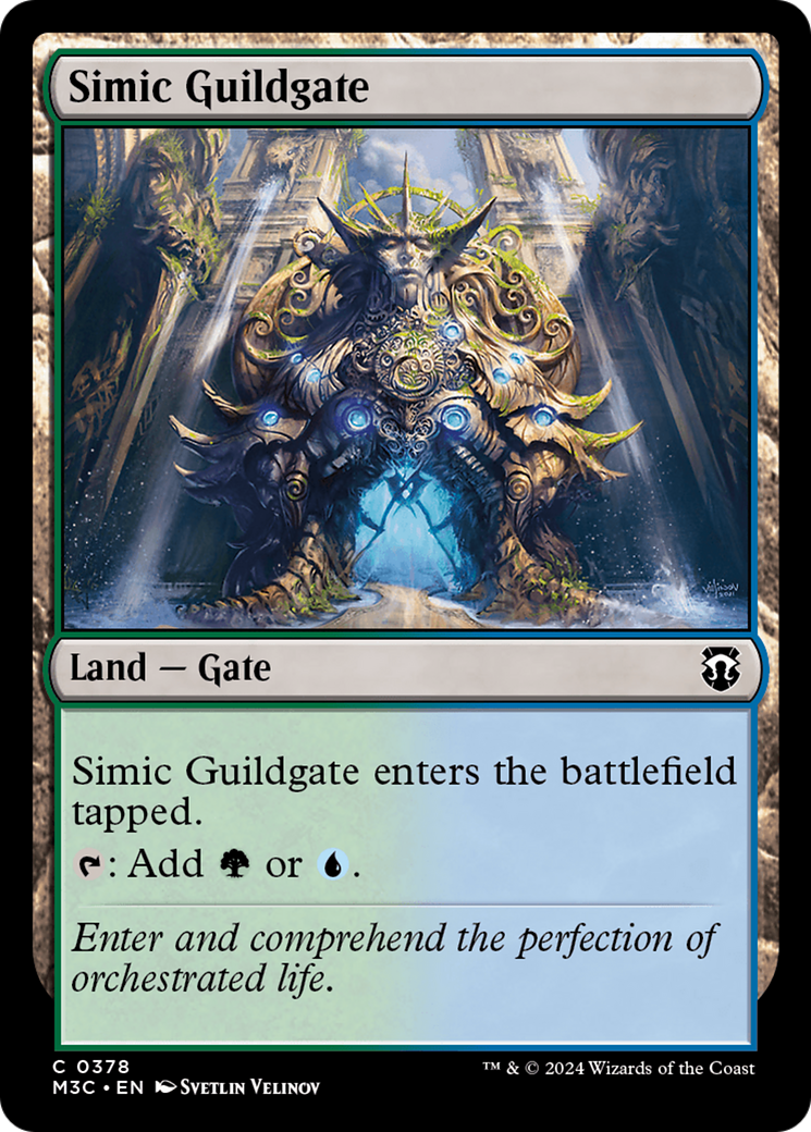 Simic Guildgate (Ripple Foil) [Modern Horizons 3 Commander] | Gamers Paradise