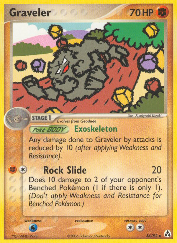 Graveler (34/92) [EX: Legend Maker] | Gamers Paradise