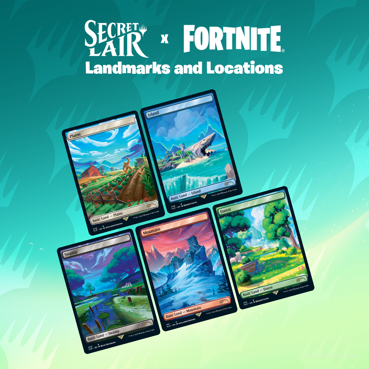 Secret Lair: Drop Series - Secret Lair x FORTNITE: Landmarks and Locations | Gamers Paradise