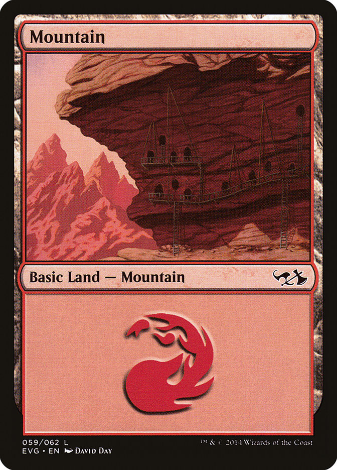 Mountain (59) (Elves vs. Goblins) [Duel Decks Anthology] | Gamers Paradise