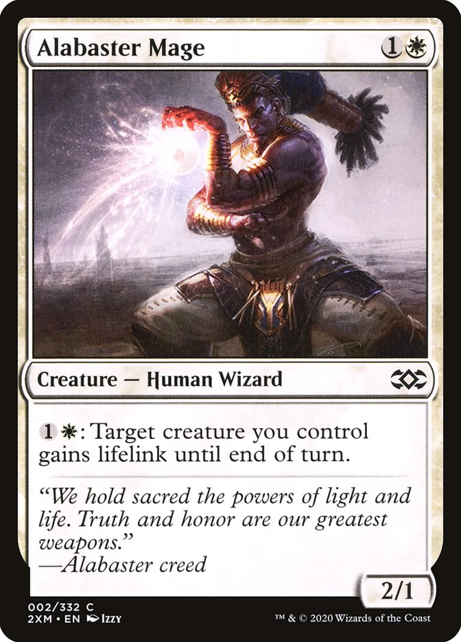 Alabaster Mage [Double Masters] | Gamers Paradise