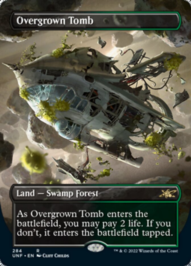 Overgrown Tomb (Borderless) [Unfinity] | Gamers Paradise