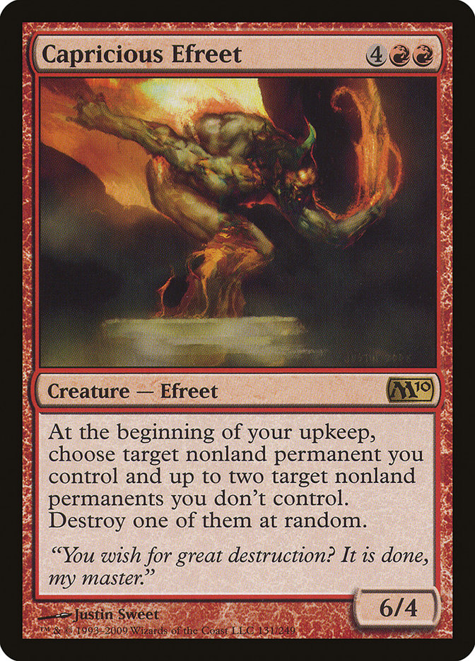 Capricious Efreet [Magic 2010] | Gamers Paradise