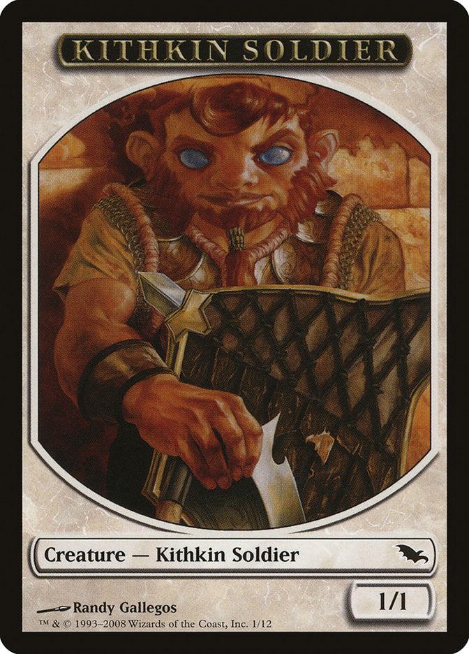Kithkin Soldier Token [Shadowmoor Tokens] | Gamers Paradise