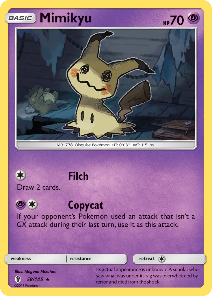 Mimikyu (58/145) [Sun & Moon: Guardians Rising] | Gamers Paradise