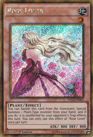 Rose Lover [PGL2-EN003] Gold Secret Rare | Gamers Paradise