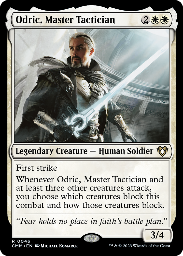 Odric, Master Tactician [Commander Masters] | Gamers Paradise