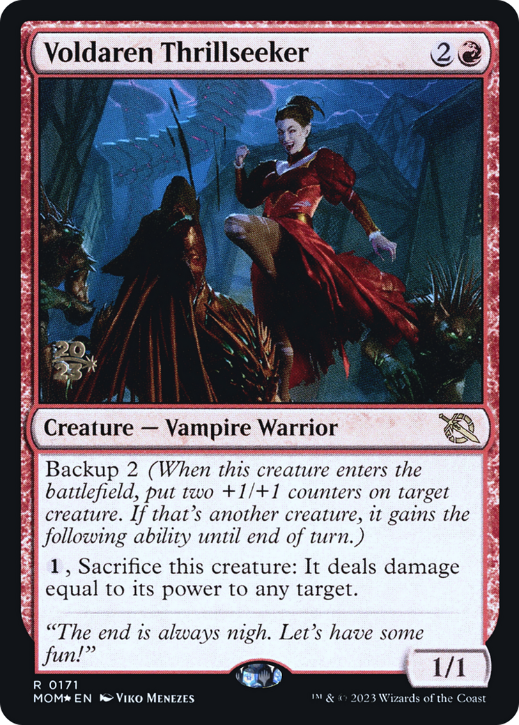 Voldaren Thrillseeker [March of the Machine Prerelease Promos] | Gamers Paradise