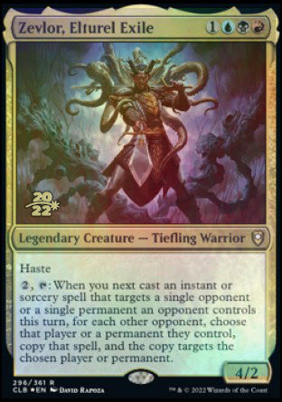 Zevlor, Elturel Exile [Commander Legends: Battle for Baldur's Gate Prerelease Promos] | Gamers Paradise